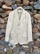 Vintage 90s Polo Ralph Lauren Tan 3 Pocket Sport Coat Blazer Men's Size Xl Rare
