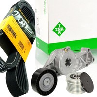 Contitech 6PK900 Keilrippenriemen-Satz + Freilauf FüR A3 Golf VW Audi Seat Skoda