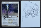 SKETCHED MtG Williams Magic Artist Proof _ Scars _ INDOMITABLE ARCHANGEL _ 1/50!