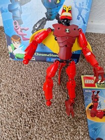 Set Of 2 LEGO Ben 10 Alien Force Chromastone 8411 & Jet Ray 8518. Fast Shipping.