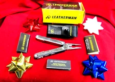 LEATHERMAN Fuse Knife Multi-Tool New-InBox FastSHIPPING Leather Sheath-Stainless
