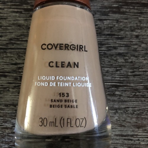 Covergirl Clean Liquid Foundation Makeup 153 Sand Beige - Picture 4 of 4