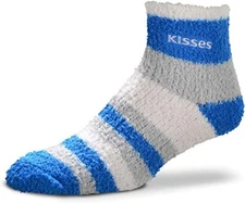 Hershey's Hershey Chocolate Kisses Soft Fuzzy Sleep Socks One Size Fits Most