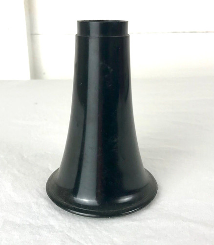 Unmarked Clarinet Bell. Black Plastic