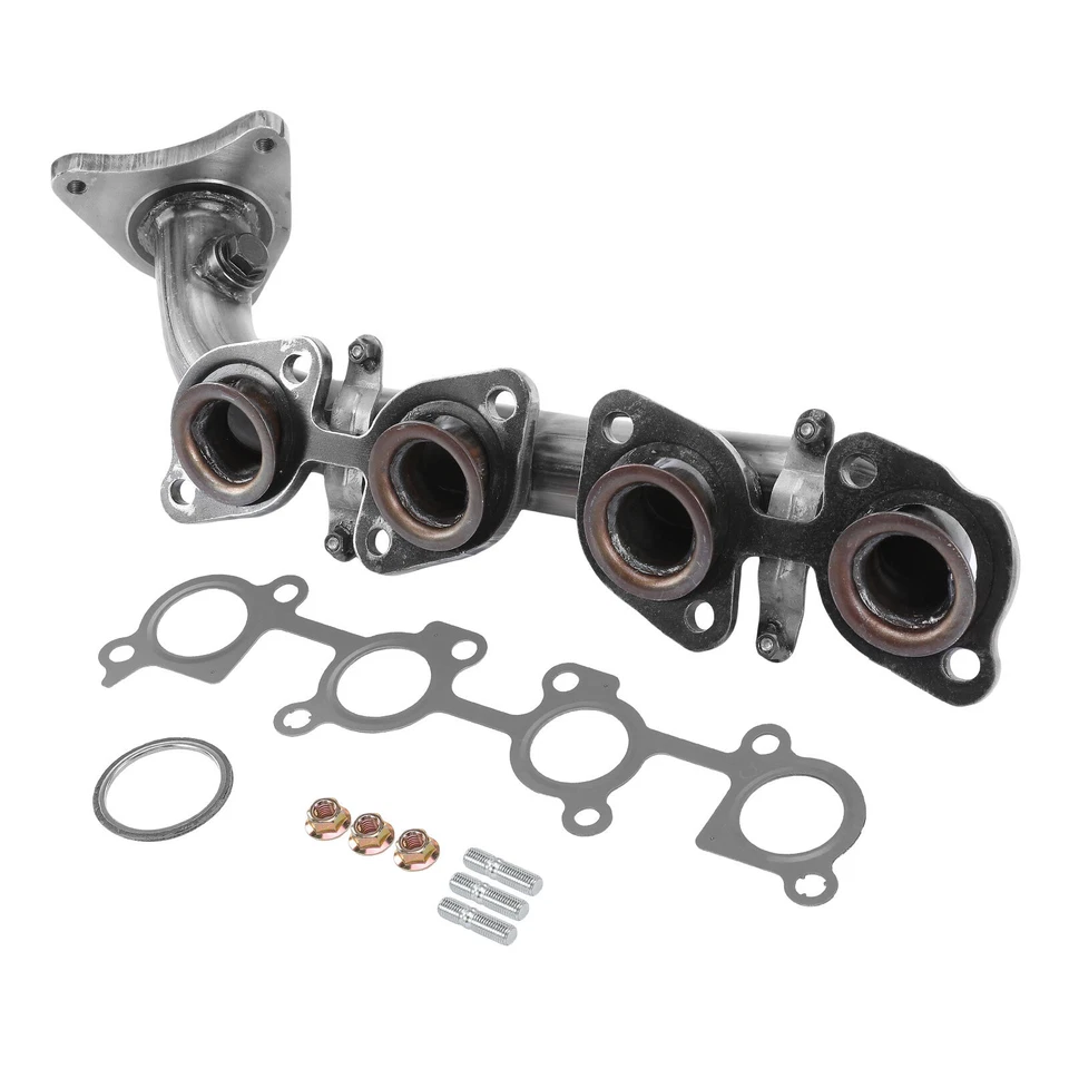 2x Colector de escape izquierdo y derecho con junta para Toyota Land Cruiser Lexus 98-05 Foto 4 de 4
