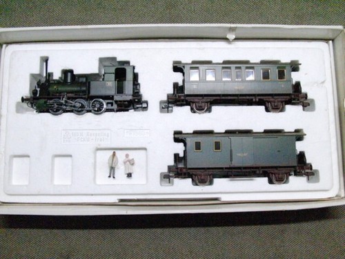 Märklin Spur 1, 85513 Zug-Set -ANALOG- gealtert, Licht, TOP in Teil-OVP #50835 | Zustand: Gebraucht