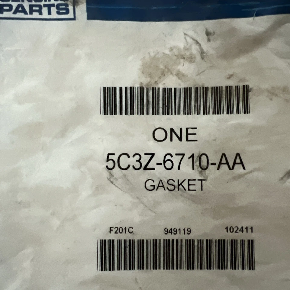 Junta de cárter de aceite original Ford OEM 5C3Z-6710-AA 2003-2007 F-250 Super Duty 6,0 L Foto 3 de 3