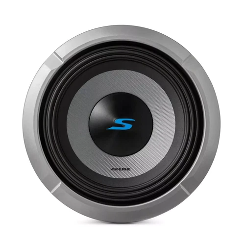 Alpine S2-W8D4 8" S-Series Dual 4 Ohm Car Subwoofer, 900W Max, 300W RMS
