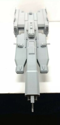 Forward Unto Dawn Charon-Class Fleet Battles Ship – Halo UNSC Custom 6 Model – Painted