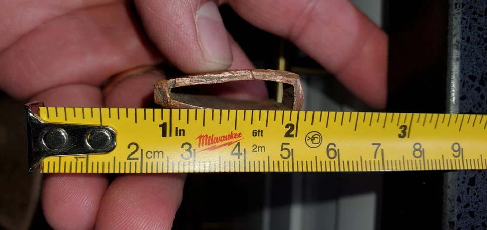 Espada de oficial del ejército japonés original de la Segunda Guerra Mundial Habaki  Foto 3 de 4