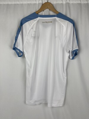Puma AUF Uruguay WHITE Away Jersey Men's Luis Suárez Dry Cell FC