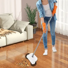 300ml Floor Sweeping Machine Hand Push Floor Carpet Cleaning Machine ﻿Sweeper