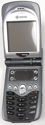 Kyocera 7135 - Gray and Silver ( Verizon ) Very Rare Palm Powered