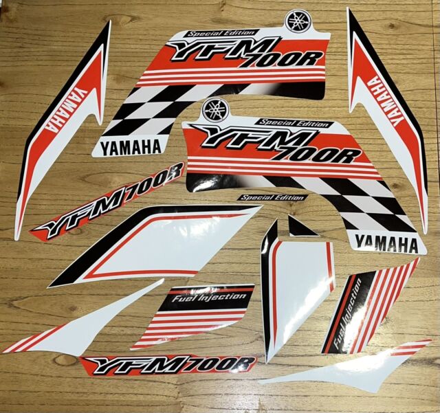Yamaha Raptor 700 2008 Special Edition Full Graphics Decals