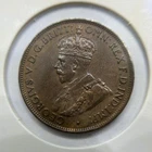 1930 George V Half Penny — photo from another recent sale