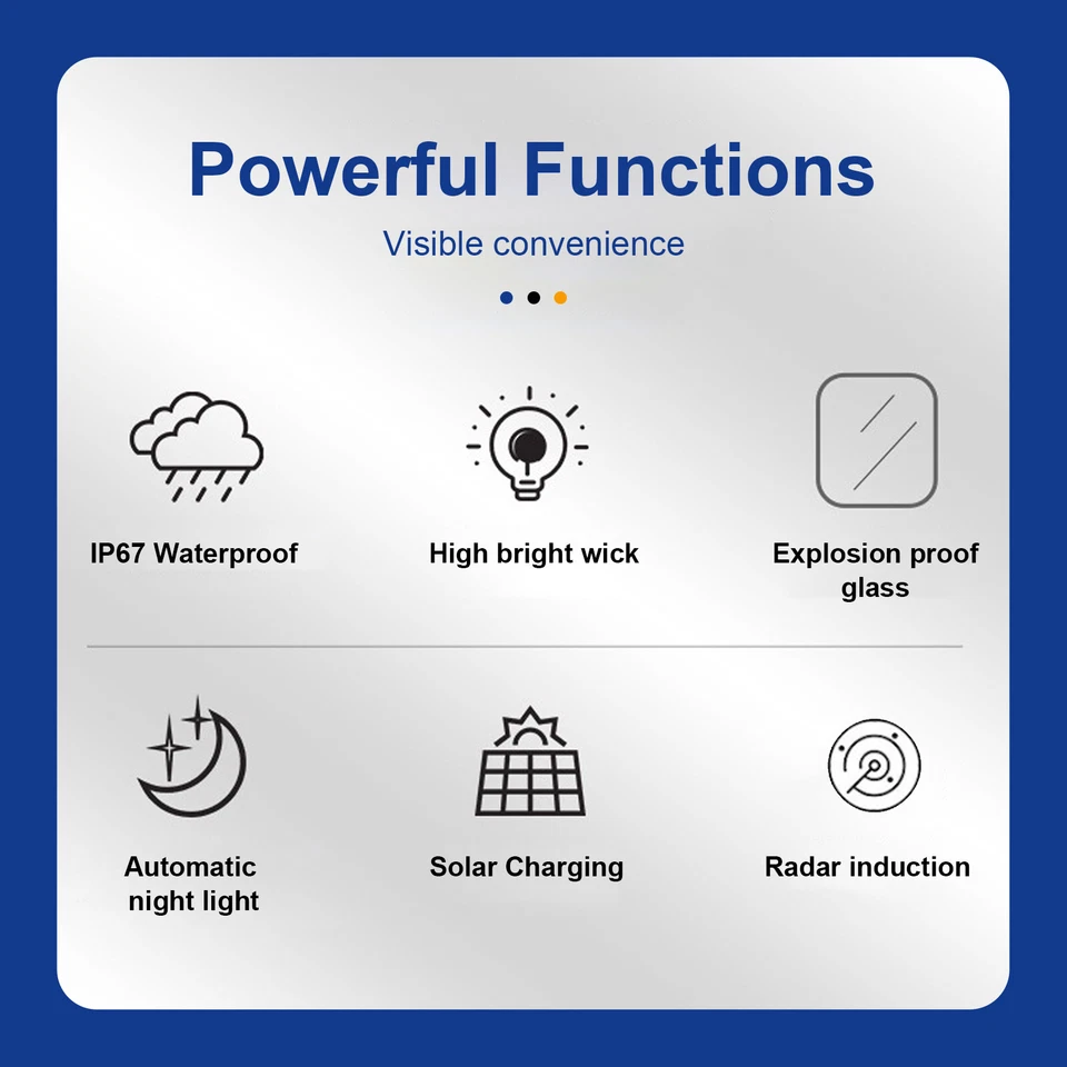 99000000LM Luz de calle solar comercial Proyector LED Lámpara de carretera de anochecer a amanecer Foto 3 de 4