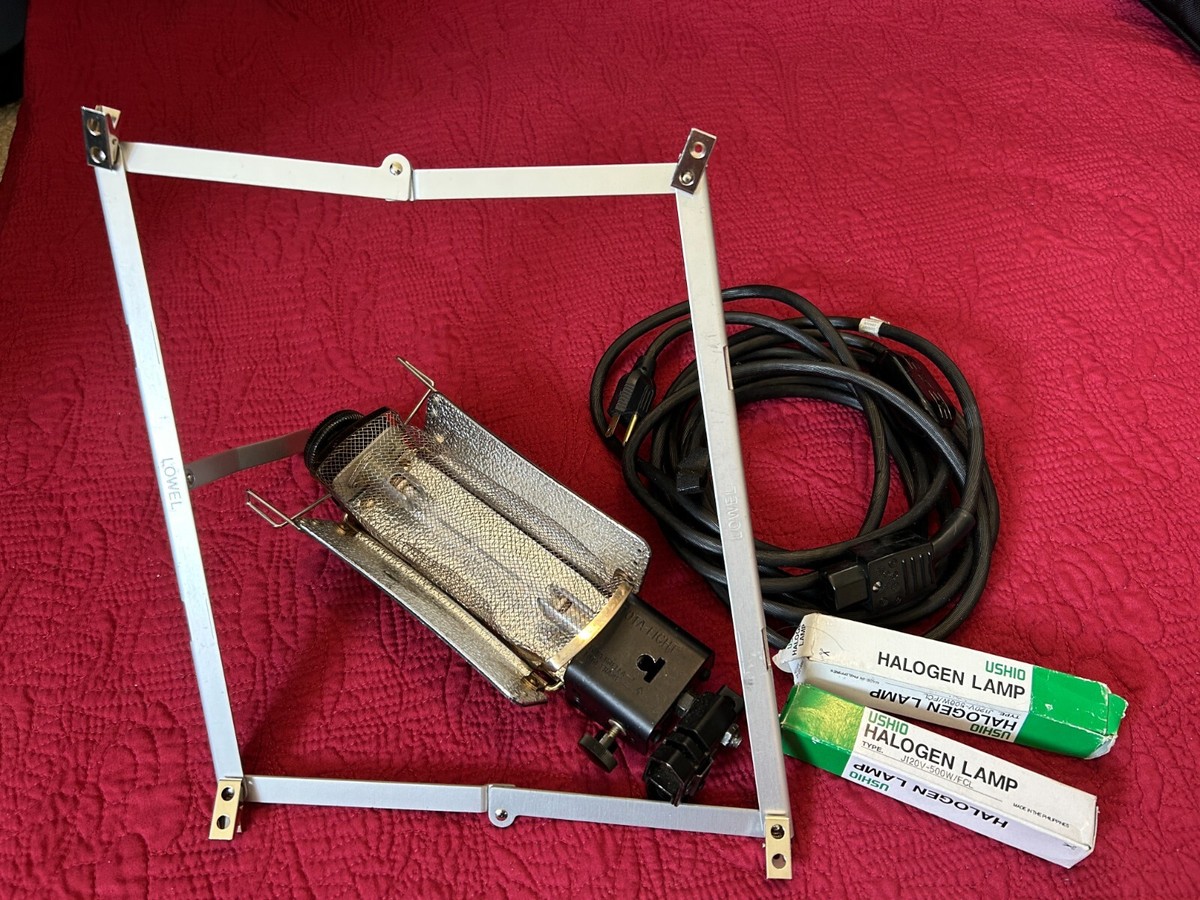Lowel Tota-Light Tungsten Flood Light with Diffuser Frame, Gels | eBay