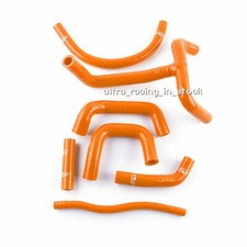 ZAP for KTM LC4 620 625 640 660 Silicone Radiator Coolant Hose Orange 3-ply