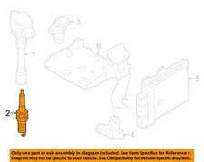 NISSAN OEM 17-22 Rogue Sport Electrical Ignition System-Spark Plug 224011VA1C