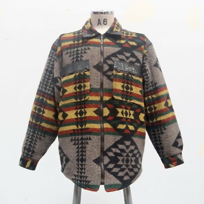 vintage design wool riders jacket