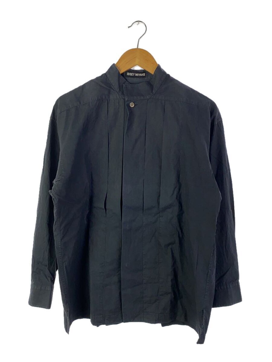 トップス 15ss ISSEY MIYAKE MEN gradation shirts ISSEY MIYAKE MEN ◇ Long sleeve shirt / S / Cotton / BLK