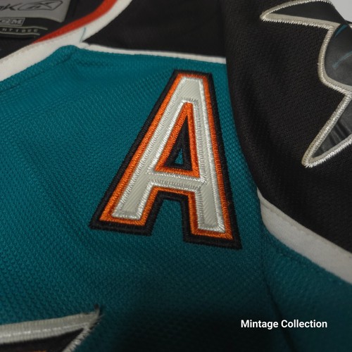 San Jose Sharks Reebok CCM Teal NHL Center Ice Dan Boyle #22 Hockey Trikot Gr. 48 - Bild 5 von 14