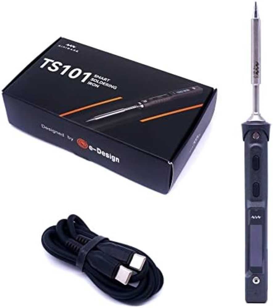 MINIWARE TS101 saldatore BC2 Tips portatile Digit DC5525 USB-C 90W temperatura r