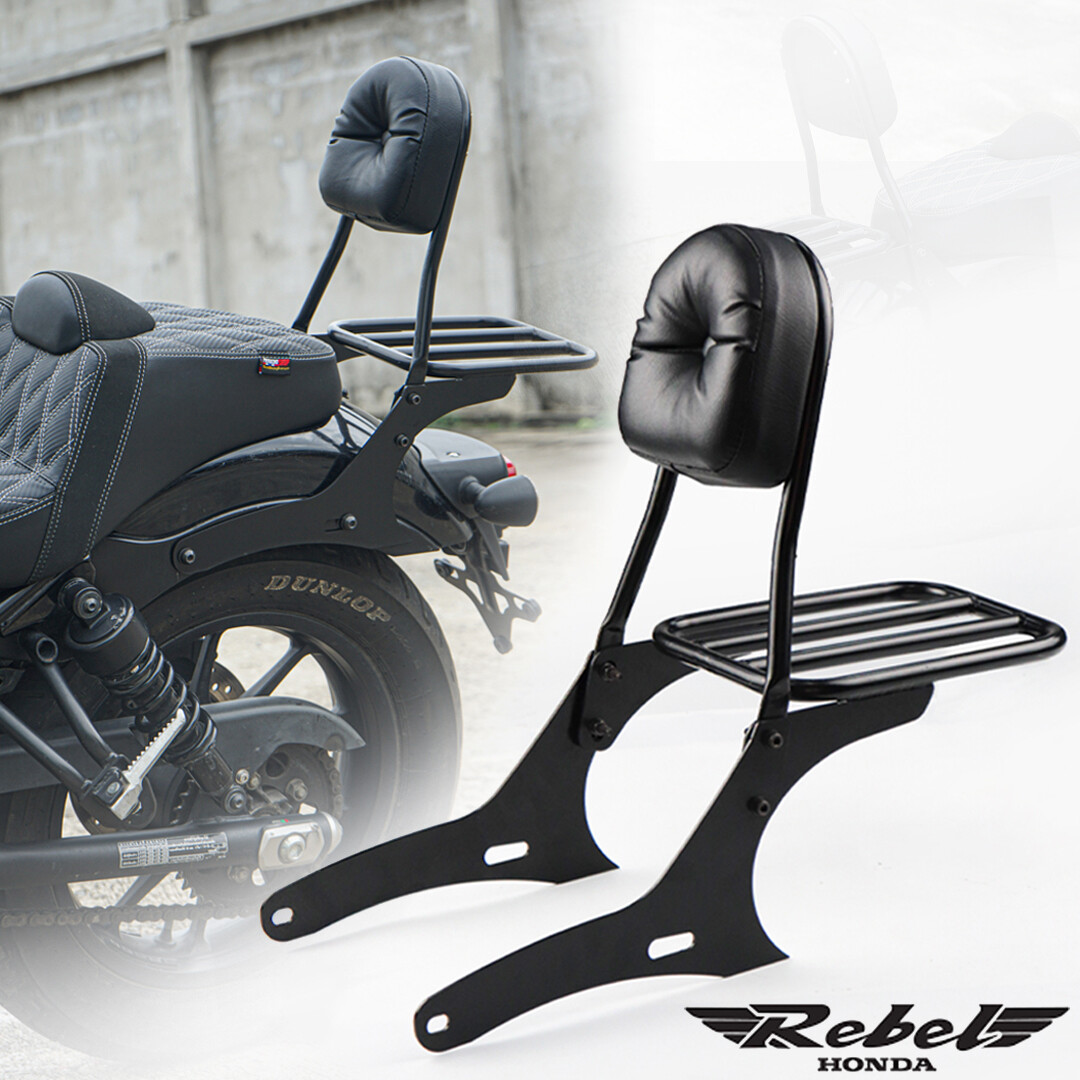 Luggage Rack For Honda Rebel 300 & 500 (CMX300/CMX500) - Rear Carrier Rack