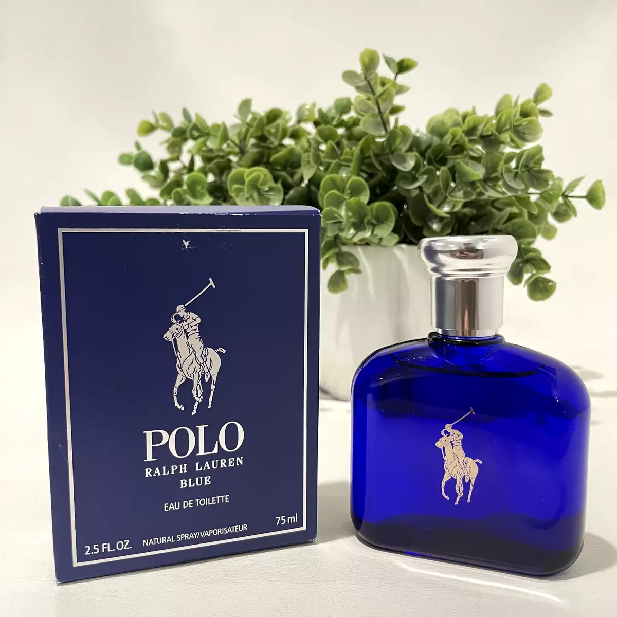 Polo alph Lauren Blue Eau de Toilette Spray - 2.5 fl oz bottle