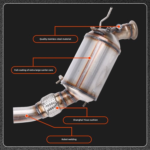 Filtre à particules diesel remise DPF 18307812283 pour BMW Série 1 E81 E87 E88 118d 116d Euro 5