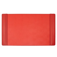 Leather Desk Pad 25.5 x 17.25  Red 