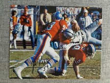 Joe Rizzo signed DENVER BRONCOS 8 X 10 photo  