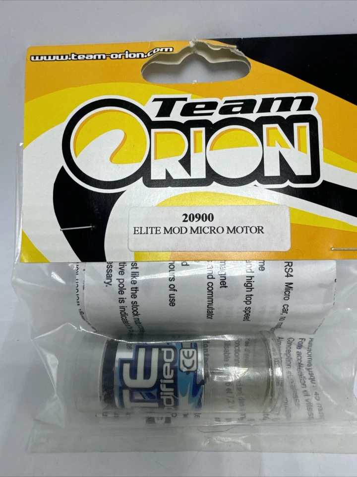 Team Orion #20900 Elite Mod Micro Motor RC Parts Rare New In Package - Image 3 of 4