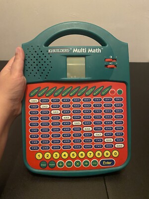 Works - IQ Builders Multi Math Electronic Learning System STEM Vintage