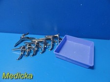 7X Weck Sklar Miltex Assorted Vaginal Speculum W/ Bin  23632