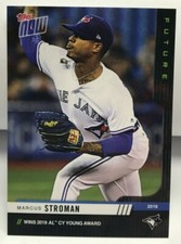 Marcus Stroman 2019 Topps Now Future Award Winners AL Cy Young 10-Card Set Base