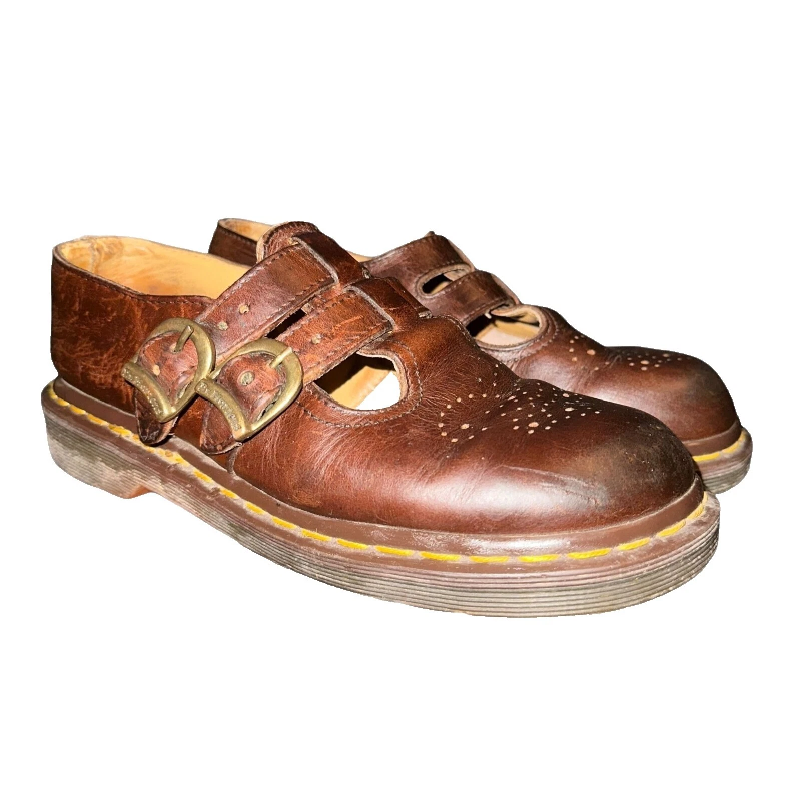 Dr. Martens Brown Flats for Women