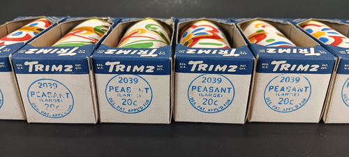 VTG Trimz Wallpaper Border 7 Rolls 12’x 3" Multicolor Floral Print ca. 40's NEW - Picture 6 of 8