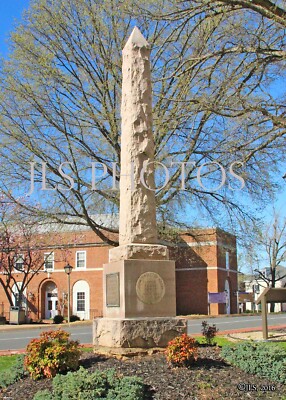 Virginia - Warrenton Colonel John Singleton Mosby CSA Monument A (5x7 Photo)