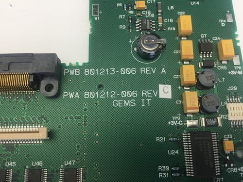 PLACA MADRE GE Marquette Mac 5500 PCB MAC CPU ROHS 8012-006 - Imagen 2 de 4