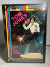 Rare HTF EROLS RENTAL BIG BOX TOM JONES LIVE IN LAS VEGAS VHS 1981 Not Vhs