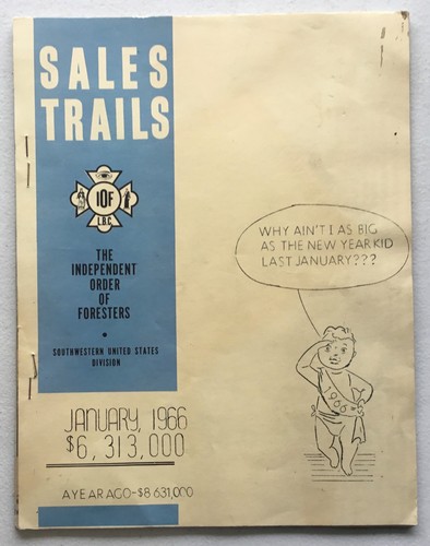 Vintage 1966 IOOF Independent Order of Foresters San Diego Chapter News & Sales - Picture 3 of 18