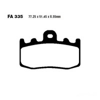 Bremsbelag BremsbeläGe EBC EPFA335HH Vorne FüR BMW K 1200 S ABS Bj. 2005-2008