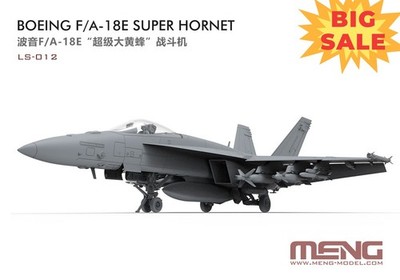 Special Sale! MENG LS-012 1/48 Boeing F/A-18E Super Hornet Assembly Model kit