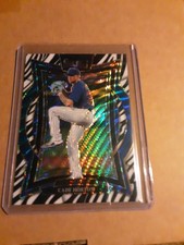 2025 Panini Select Baseball #89 Zebra Stripes Cade Horton