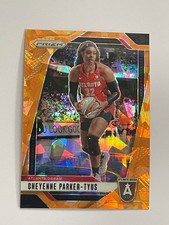 2024 Panini WNBA Prizm Dream Cheyenne Parker-Tyus Orange Ice #114