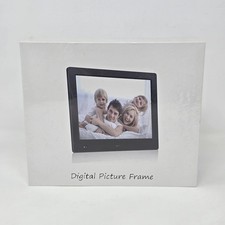 8 Inch Digital Picture Frame IPS LCD 1024x768 Video Music USB SD Remote Black