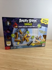 NEW Angry Birds Space Lunar Launcher  Planet Base Game - 2013 Mattel Games
