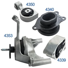 4Pcs Engine Motor & Trans Mount Set for Nissan Altima 2.5L 2007-2016 A4353 A4339