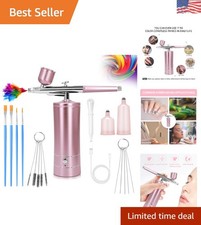 Artisan-Grade Wireless Airbrush Kit with Adjustable Pressure for Professionals